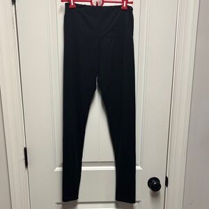 High-Waisted Black Leggings